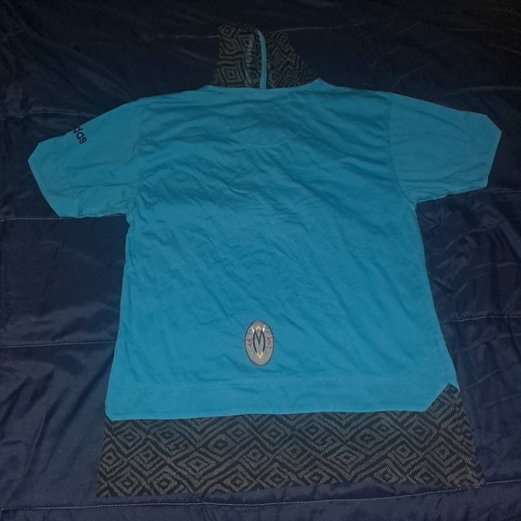 Adidas Short Sleeved Hoodie Sz.M - Picture 7 of 9